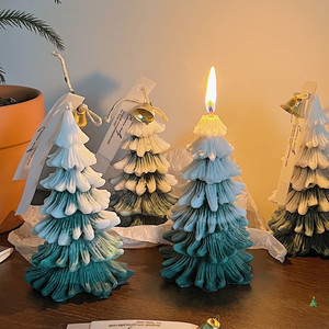 Venta al <span class=keywords><strong>por</strong></span> <span class=keywords><strong>mayor</strong></span> caja de regalo árbol de Navidad vela perfumada Navidad piña decoración del hogar modelado vela perfumada de Navidad - Product Image 4