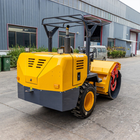 Compacteur vibrant diesel hydraulique EPA Euro 5 de 3,5 tonnes avec boîte de vitesses, modèle JC3500, 39 CV