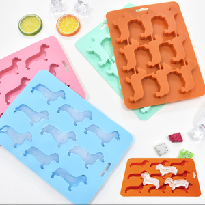 Tùy Chỉnh Thiết Kế Sáng Tạo Bpa Miễn Phí Bánh Trang Trí Công Cụ Cấp Thực Phẩm Hình Dạng Động Vật DIY Silicone <span class=keywords><strong>Ice</strong></span> Khuôn - Product Image 1