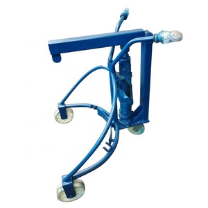 Manual Hydraulic Oil Drum Truck Handling <b>Trolley</b> with Fiber Drum Lifting Equipment CH - Product Image 1