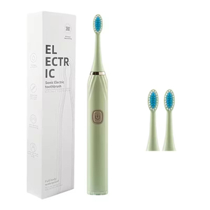 Cepillo de Dientes Eléctrico Sónico Ultrasónico de Alta Calidad para Adultos y Niños, Limpiador de Dientes con Chorro de Agua Suave, Funciona con Batería - Product Image 6