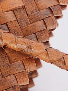 Bolsa de Compras Tejida de PVC con Diseño Geométrico, Nueva Colección de Verano, Gran Capacidad, para Uso Diario en el Supermercado, Tanjing - Product Image 3