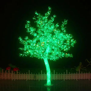 شجرة عيد الميلاد الاصطناعية للداخل والخارج بطول 1.8 متر مع إضاءة للزينة في حفلات الزفاف، 220 فولت، شجرة قماشية مع إضاءة للمناظر الطبيعية - Product Image 6