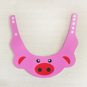 Green Frog Cartoon <b>Bath</b> Cap Adjustable Silicone Shower Cap For Kids Baby Shampoo Protection - Product Image 3