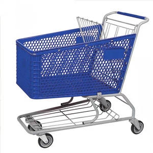 Carrello <span class=keywords><strong>spesa</strong></span> in metallo OEM, attrezzatura per supermercati, carrello per negozi al dettaglio, cestino per negozio cromato resistente - Product Image 4