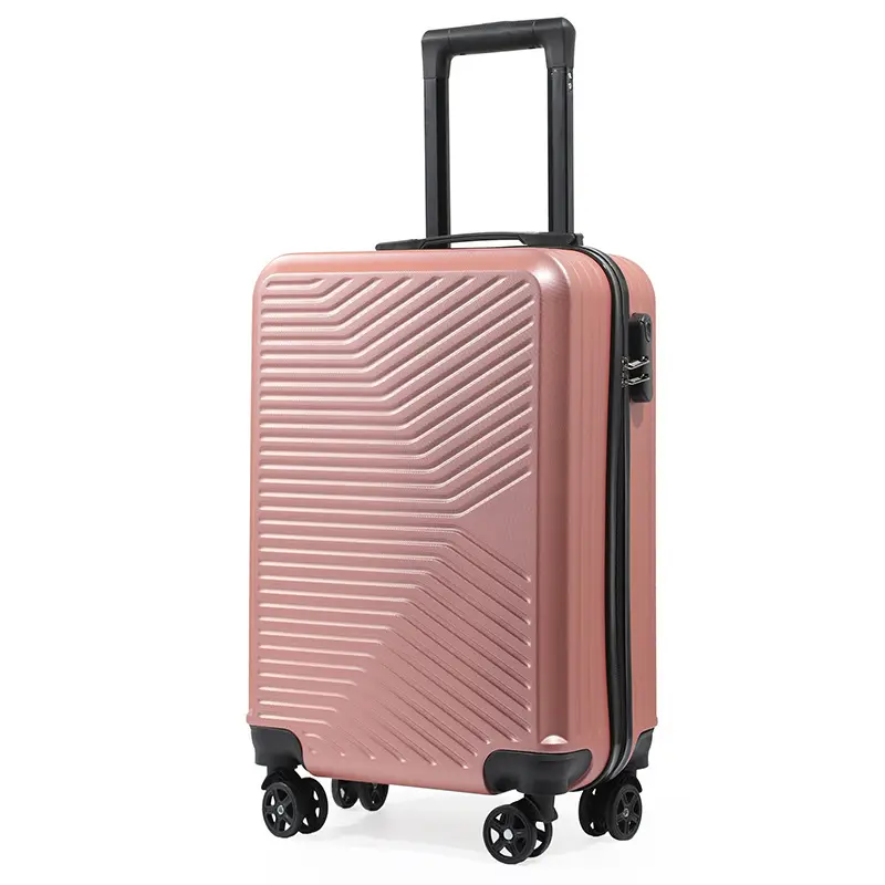 Poignée de boîte lumineuse à code pour hommes et femmes à la mode valise à roulettes d'embarquement