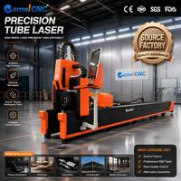 Machine de découpe laser fibre CNC pour tubes, logiciel de nesting Fangling, machine de traitement de tuyaux métalliques de 6 m