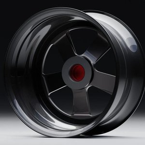 Rines de Fibra de Carbono de Dos Piezas con Bloqueo Central, Rines Personalizados para Automóviles de Pasajeros de 18-24 Pulgadas para Lamborghini Aston Martin - Product Image 3