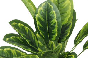 Bất động cảm ứng Nhân Tạo Màu Xanh lá cây Táo 60cm 18 lá Bonsai môi trường thân thiện với 10 năm cuộc sống thời gian trang trí cho trong nhà ngoài trời - Product Image 2