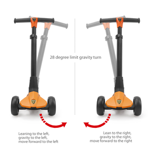 Lamborghini – <span class=keywords><strong>Scooter</strong></span> à 3 roues avec roues lumineuses pour enfants de 3 à 10 ans - Product Image 3