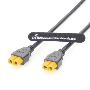 كابل تمديد بطارية XT60 أنثى إلى أنثى 16AWG، كابل طاقة Amass للروبوتات وحزم البطاريات ونظام الطاقة المعياري DIY - Product Image 1