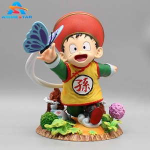 2024 caliente Anime dragón DBZ 19CM Son <span class=keywords><strong>Gohan</strong></span> dibujos animados Anime estatua PVC figura de acción muñeca colección juguetes regalo para niños - Product Image 1