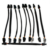 Kabel Harness Kelistrikan Konektor 2 Pin 6.3mm Berisolasi PVC Elektronik Otomotif Pabrik