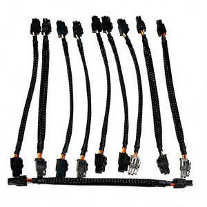 Fabrieksautobouw elektronische PVC-geïsoleerde 2-polige 6,3 mm connector elektrische bedradingssysteem - Product Image 5