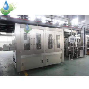 China wholesale water filling and sealing machine water plant with plastic bottles filling machine