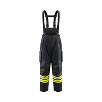 Combinaison de protection pour pompiers NOMEX approuvée CE, respirante, anti-déchirure, détachable, vêtements de sauvetage incendie