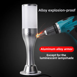 NHM 24V Stroboskop-Beleuchtung Signalturm Grün Warnleuchte Indikator LED-Basis CNC-Maschine Gravierte Warnung - Product Image 5