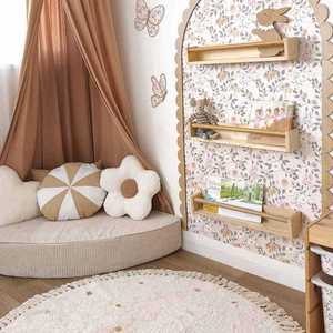 Canapé d'angle personnalisé en tissu avec mousse haute densité pour chambre d'enfant - Product Image 2