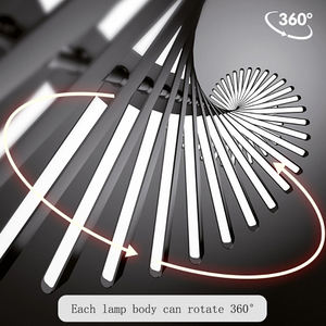 <span class=keywords><strong>Suspension</strong></span> LED moderne et minimaliste en <span class=keywords><strong>fer</strong></span> <span class=keywords><strong>forgé</strong></span> pour salle à manger, design créatif, réglable en hauteur, intensité variable, longue, noire - Product Image 2