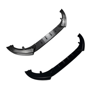 Amp-Z Mini Cooper Front Lip F55 F56 F57 Carbon Fiber Texture Matte Finish Body Kit Spoiler Splitter - Product Image 5