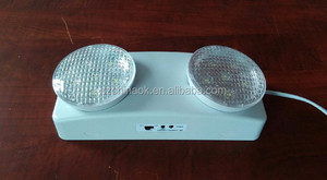 Treo Tường Pin Dự Phòng Có Thể Sạc Lại Đôi Tại Chỗ Cháy An Toàn Khẩn Cấp Đèn Hai Có Thể Điều Chỉnh Đầu <span class=keywords><strong>LED</strong></span> Ánh Sáng Khẩn Cấp - Product Image 3