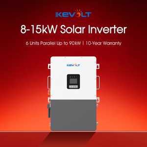 Sistema de Energía Solar KEVOLT, <span class=keywords><strong>Inversor</strong></span> Solar Híbrido de 8kW, 10kW, 12kW, 15kW, Almacenamiento de Energía para el Hogar, <span class=keywords><strong>Inversor</strong></span> de Fase Dividida - Product Image 1