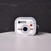 <strong>Best</strong>-<strong>selling</strong> <strong>Polaroid</strong> <strong>Camera</strong>-shaped Earphone Case Suitable for Pro Earphone Case TPU Earphone protection Shell