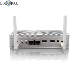 Eglobal Intel p-entium Bộ vi xử lý N3700 <span class=keywords><strong>Linux</strong></span> Mini PC 2lan 2hd-mi hiển thị tiêu thụ thấp TDP 6W không quạt giá rẻ mini máy tính để bàn PC - Product Image 1