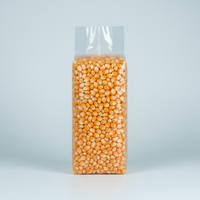 Sacs sous vide ECO transparents de qualité alimentaire pour l'emballage des grains de maïs, logo personnalisé, vente en gros