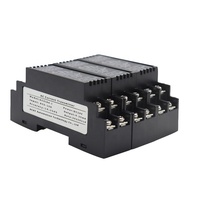 Haute précision 0.1% FS 4-20mA 0-10V 0-5V 35mm Module convertisseur AC Rail DIN 0-500mA 1A 5A 10A 1 en 1 Transmetteur de courant AC
