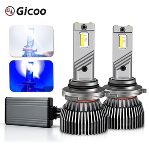 Ampoule de phare de voiture à LED bicolore H3 HB4 H27 881 H7 H4 H1 H11 880, faisceau antibrouillard, 3000k 8000k 6000k en un seul éclairage - Product Image 3