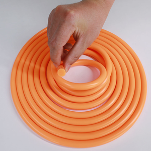Tuyau en silicone souple et flexible, extrudé, en <span class=keywords><strong>caoutchouc</strong></span> massif, vente en gros d'usine - Product Image 1