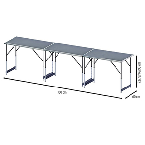 Lớn ngoài trời mở rộng bàn ăn hiện đại nhôm đồ nội thất văn phòng cho khách sạn bệnh viện nhập cảnh cho các cuộc họp ngoài trời ăn uống - Product Image 3