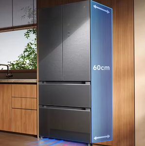Réfrigérateur Mijia Pro 560L, encastrable, double système de refroidissement, machine à glaçons automatique, argent satiné, réfrigérateur intelligent à technologie Inverter - Product Image 3