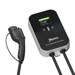 Station de recharge pour véhicules électriques murale <span class=keywords><strong>Wpro</strong></span>, nouvelle, rénovation/mise à niveau, 32A, 7kW, 200-220V, prise de type 2, WiFi, application de contrôle à distance, CE, Rohs - Product Image 1