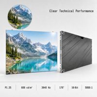 Layar LED COB VSLED P1.25 dengan Kecerahan 600CD, Kepadatan Piksel 640.000, Garansi 2 Tahun untuk Penggunaan Dalam Ruangan