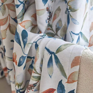Fornitore di Tende in Cotone Stampato, Moderne Tende Floreali e Geometriche Economiche all'Ingrosso per Soggiorno, Produzione di Tende per la Casa - Product Image 4