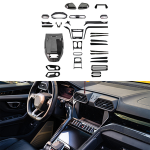 Kit de Modificación de Interior de Fibra de Carbono Seca para Lamborghini Urus 2018-2025, Panel de Control Central, Panel de Botones - Product Image 1