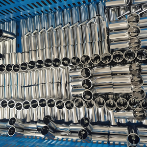 ตัวยึดปลายท่อสแตนเลสทีเชื่อมต่อท่อสำหรับโรงงานแปรรูปเครื่องดื่มมีความบริสุทธิ์สูง - Product Image 3