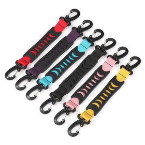 Correas para esquí de nailon, tamaño único, portátiles, para equipo de esquí, asas de transporte, rojo, azul cielo, negro, amarillo, rosa, morado - Product Image 2
