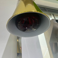 Lampe chauffante de table KOCHEF à tête unique, haute qualité, pour buffet commercial, en acier inoxydable, usage restaurant, économe en énergie