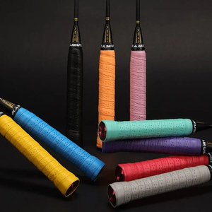 Thickened <b>Badminton</b> Racket Glue Towel Tape Anti-slip Sweat-absorbing Tape for Racket Fishing Rod Slingshots Tennis Overgrip - Product Image 3