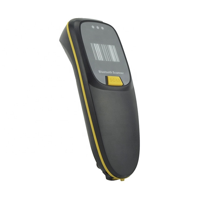 Handheld Mini Data Matrix 2D QR Code Scanner 2.4G Blue Tooth Wireless Barcode Scanner for Warehouse Inventory Management