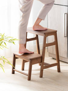 Taburete <span class=keywords><strong>plegable</strong></span> <span class=keywords><strong>de</strong></span> 2 escalones <span class=keywords><strong>de</strong></span> bambú, taburete <span class=keywords><strong>de</strong></span> <span class=keywords><strong>escalera</strong></span> <span class=keywords><strong>de</strong></span> <span class=keywords><strong>madera</strong></span>, Banco <span class=keywords><strong>de</strong></span> Bambú - Product Image 2