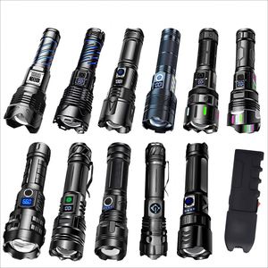 Factory Wholesale High-Power LED Sabre Flashlight Rechargeable Tactical Handheld for Women High-Intensity Promotional Flashlight