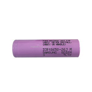 原装 Sam 18650 26JM-<span class=keywords><strong>3</strong></span> 10A <span class=keywords><strong>3</strong></span>.6V 2600mah 电动工具用可充电锂离子电池 - Product Image 3