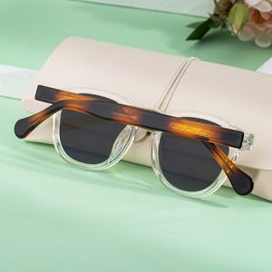<span class=keywords><strong>Gafas</strong></span> de sol KAJILA retro de diseño personalizado con logotipo, <span class=keywords><strong>redondas</strong></span>, fotocromáticas, con protección UV400 contra la luz azul, para mujeres y hombres - Product Image 4