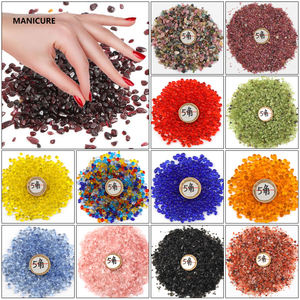 2-5Mm Groothandel Decoratie Chips Steen Onregelmatige Vormige Natuurlijke Grind Kristallen Ambachten Maken Getrommeld Stone - Product Image 5