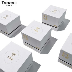 Scatola per Gioielli Personalizzata a Due Pezzi <span class=keywords><strong>con</strong></span> Coperchio e Base |   Confezione Rigida Premium <span class=keywords><strong>con</strong></span> Carta Texturizzata per Regali e Accessori - Product Image 2