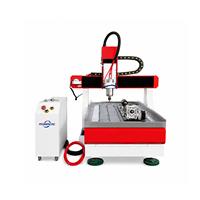 Router CNC de 4 Ejes Jinan Mosencnc 600x900 con Dispositivo Rotatorio, Husillo Refrigerado por Agua de 2.2kW, Mesa con Ranura en T, Motor Versátil para Corte/Grabado